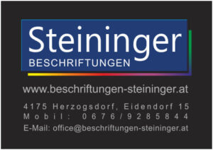 Steininger Beschriftungen